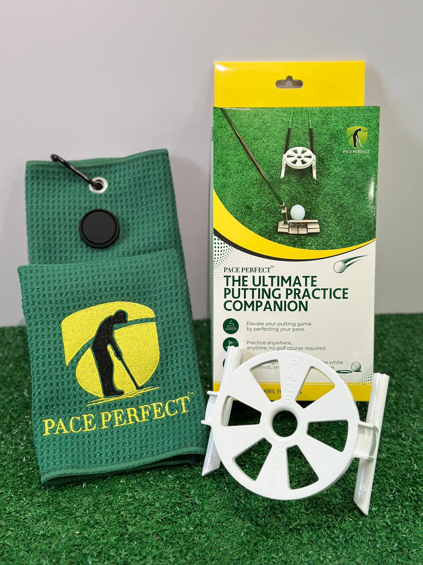THE BUNDLE: Pace Perfect™ + Magnetic Microfiber Golf Towel